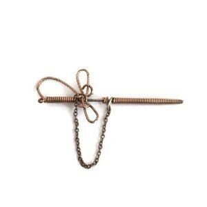 Vintage Sword Tie or Lapel Pin for Men
